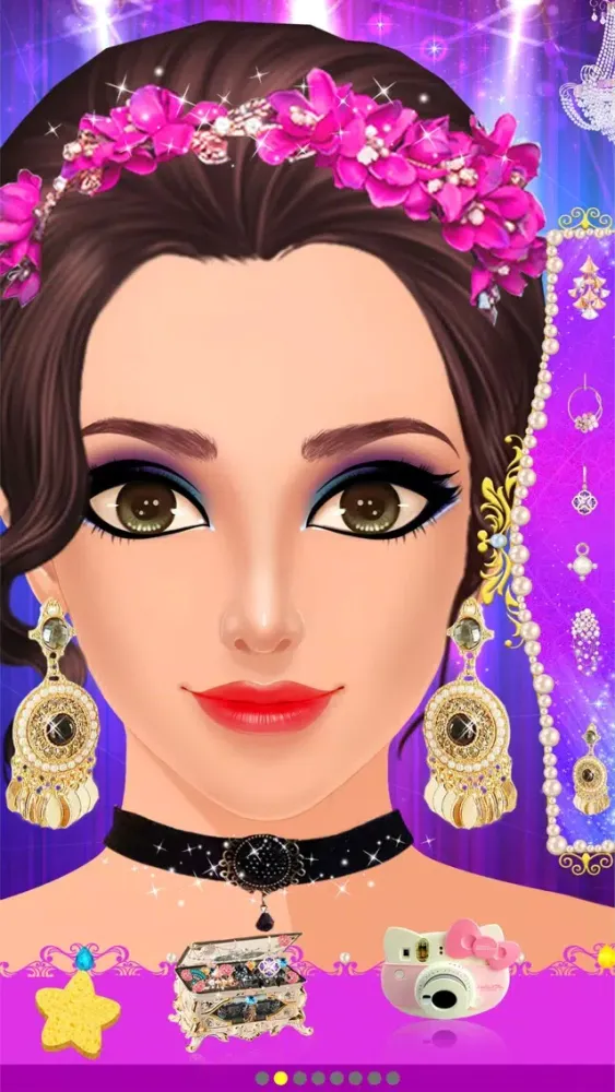 Tangkapan layar Makeup Girls - Wedding Dress Up & Make Up Games