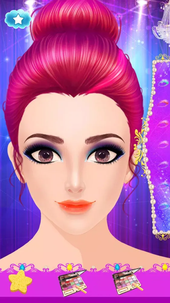 Tangkapan layar Makeup Girls - Wedding Dress Up & Make Up Games