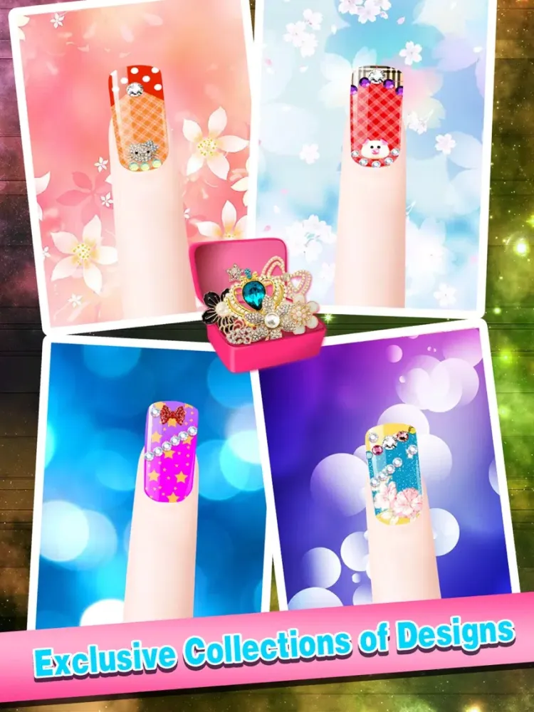 Nails Salons - Near me for girls game iPad  سکرین شاٹس