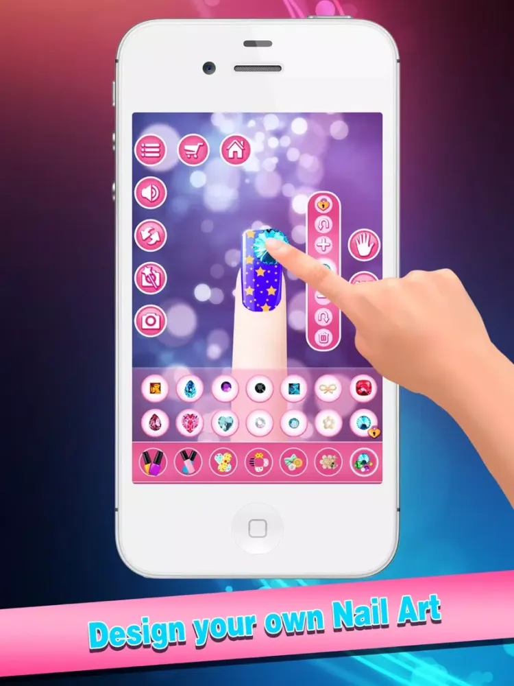 Nails Salons - Near me for girls game iPad  سکرین شاٹس
