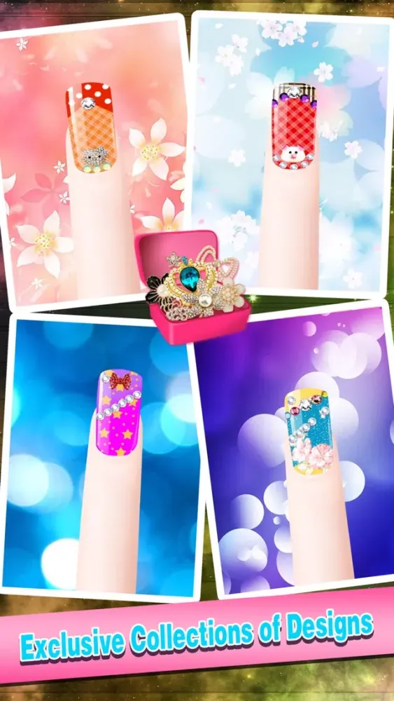 Nails Salons - Near me for girls game سکرین شاٹس