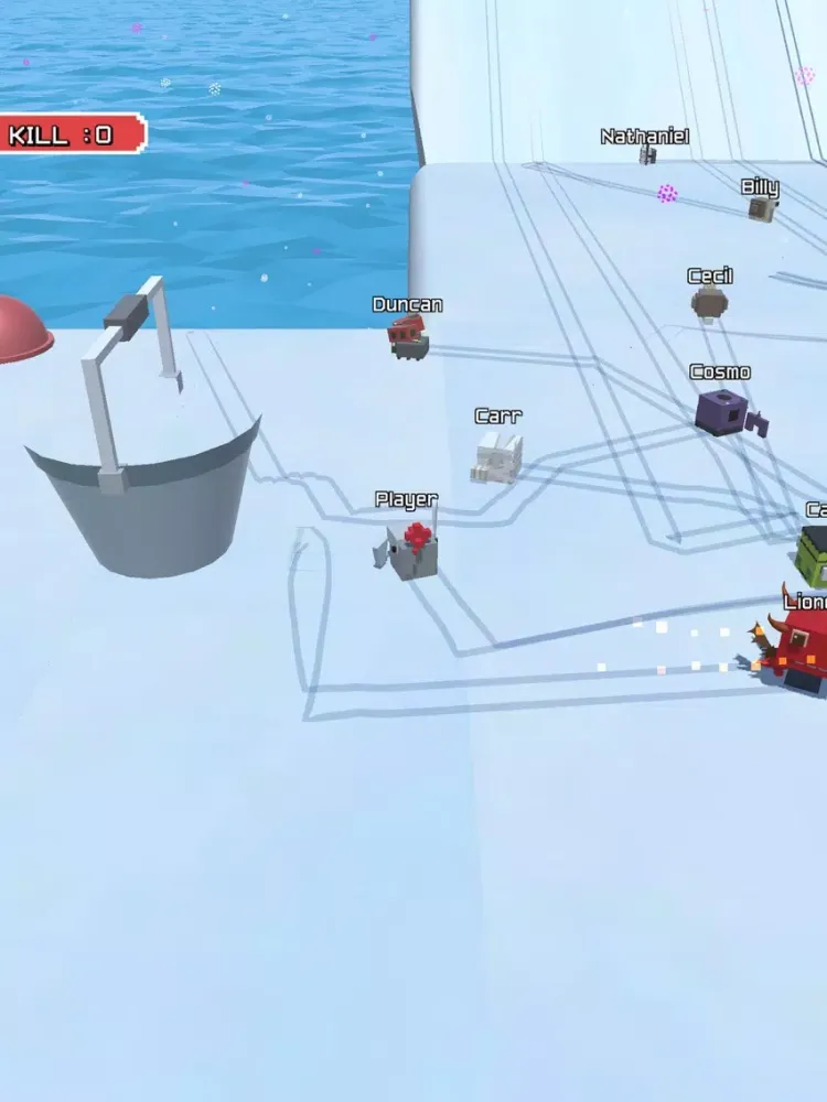 Snowman Battle iPad  স্ক্রিনশট