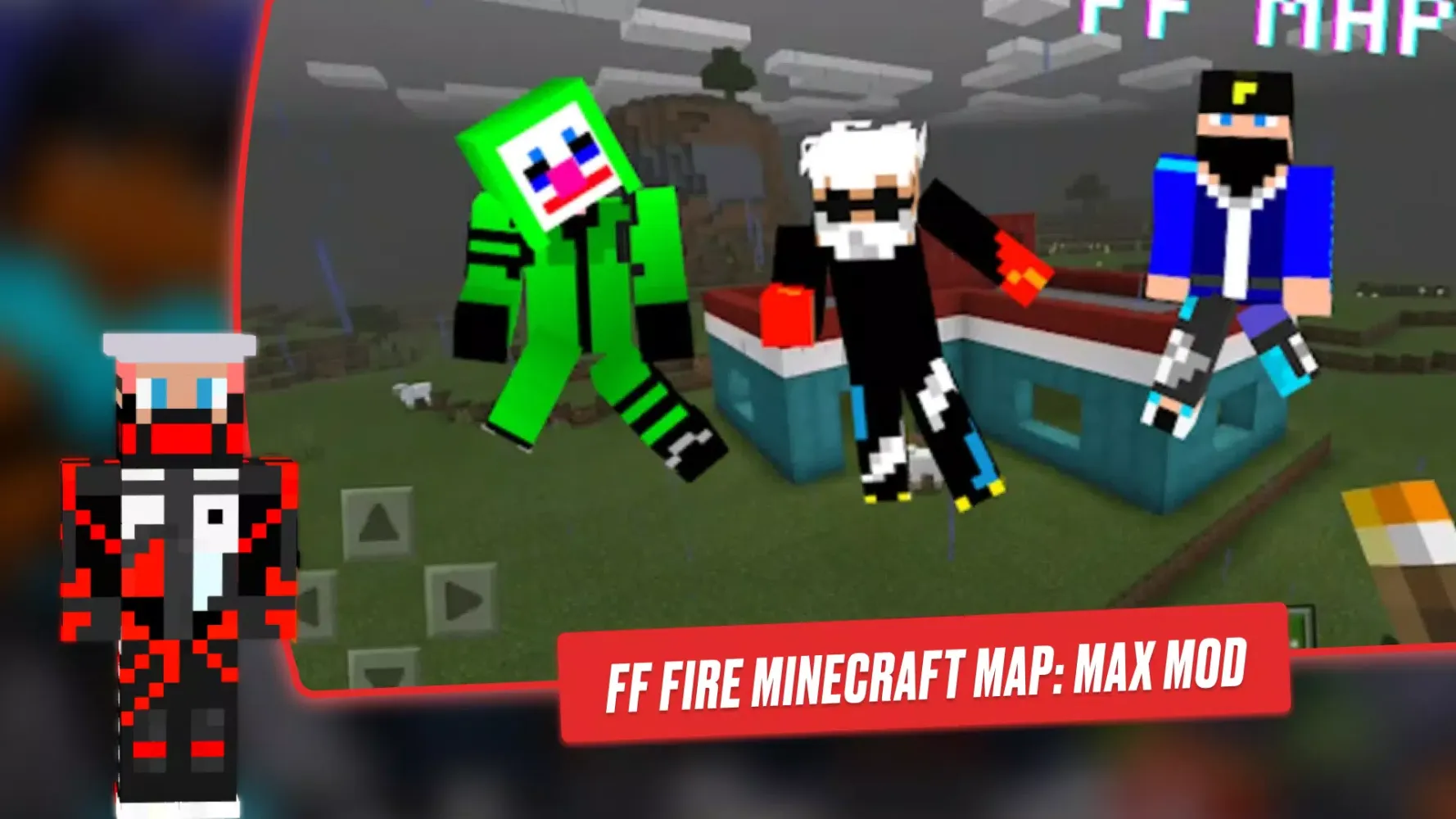 FF Fire Minecraft Map: Max Mod應用截圖