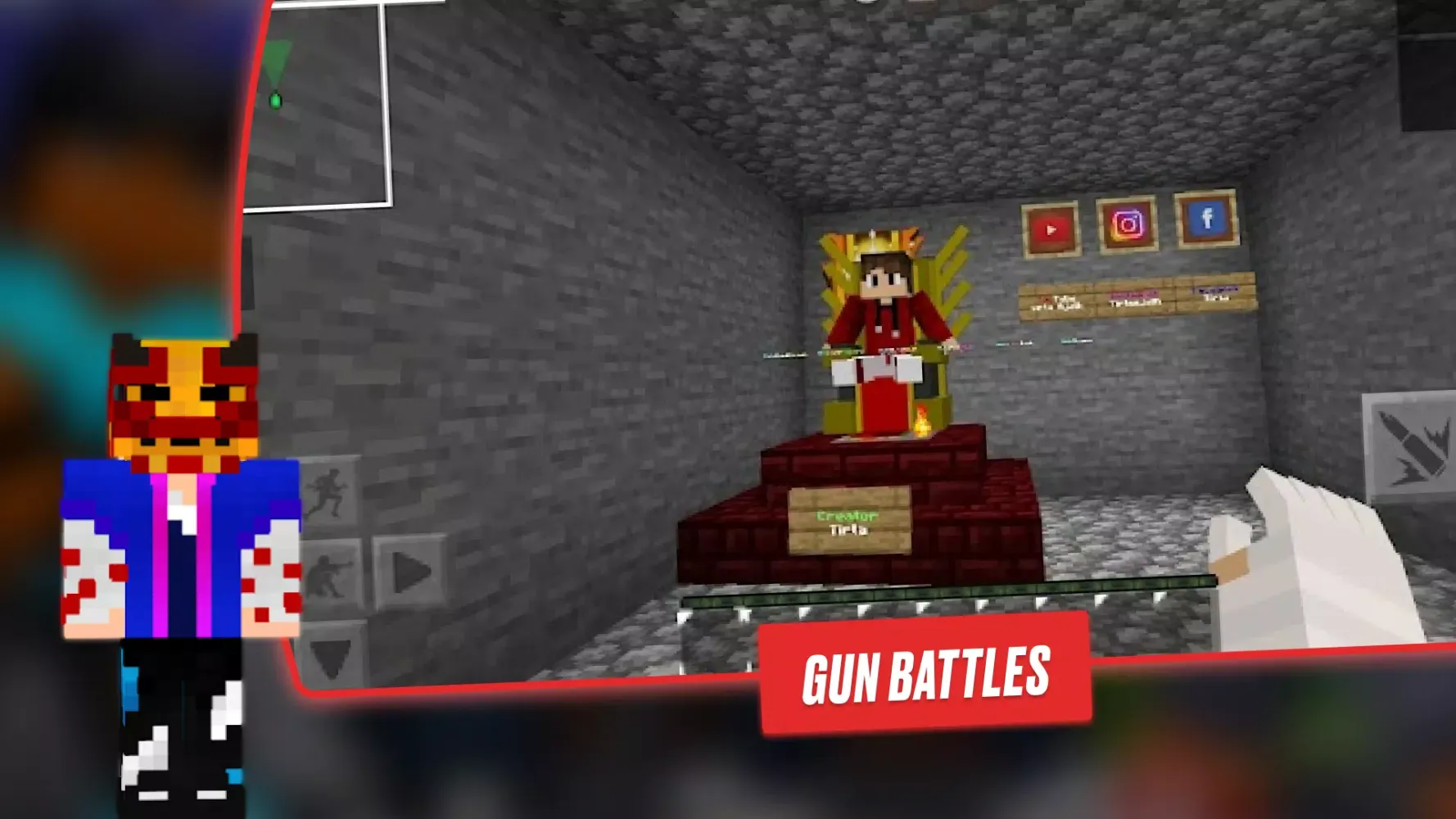 FF Fire Minecraft Map: Max Mod應用截圖