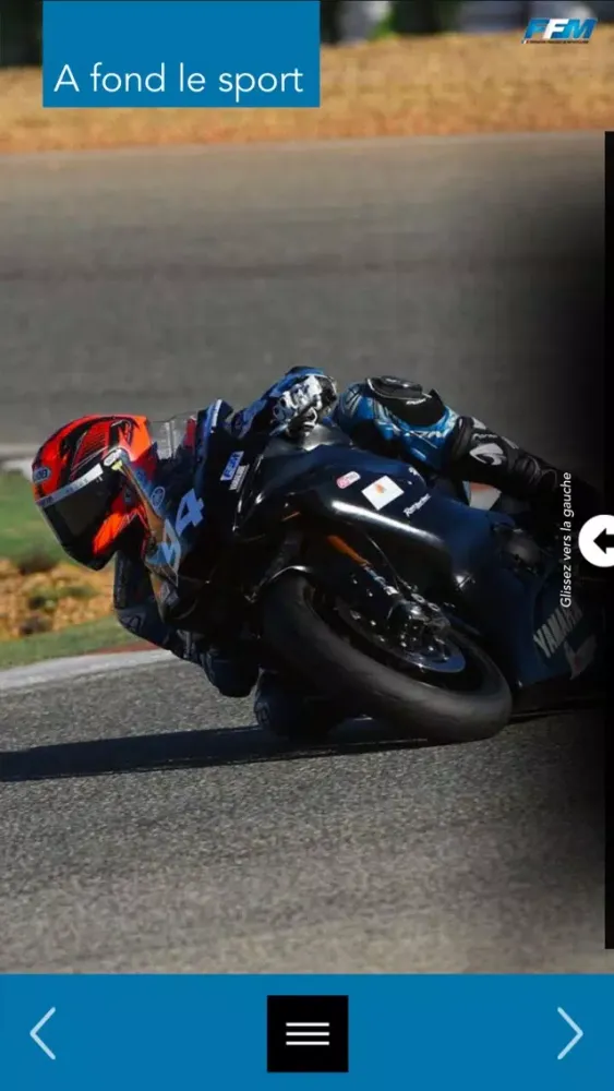 Ảnh chụp màn hình của E-Mag France Moto