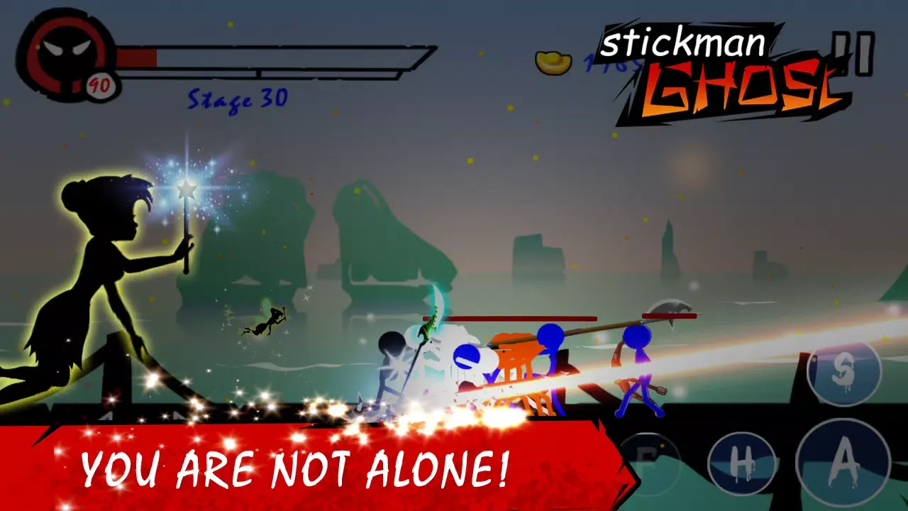 Ảnh chụp màn hình của Stickman Ghost