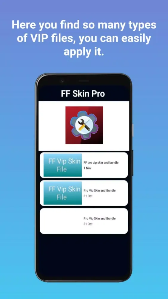 FFF FF Skin Tool Screenshots