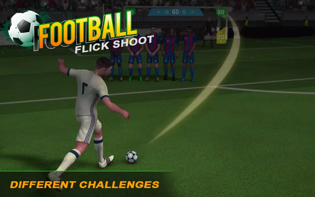 FootBall Flick Shoot スクリーンショット