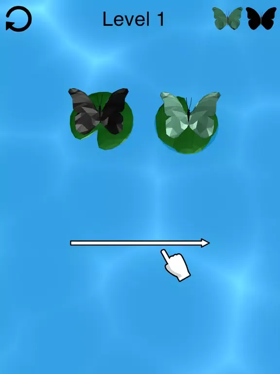 ภาพหน้าจอของ Butterfly Garden 3D iPad 