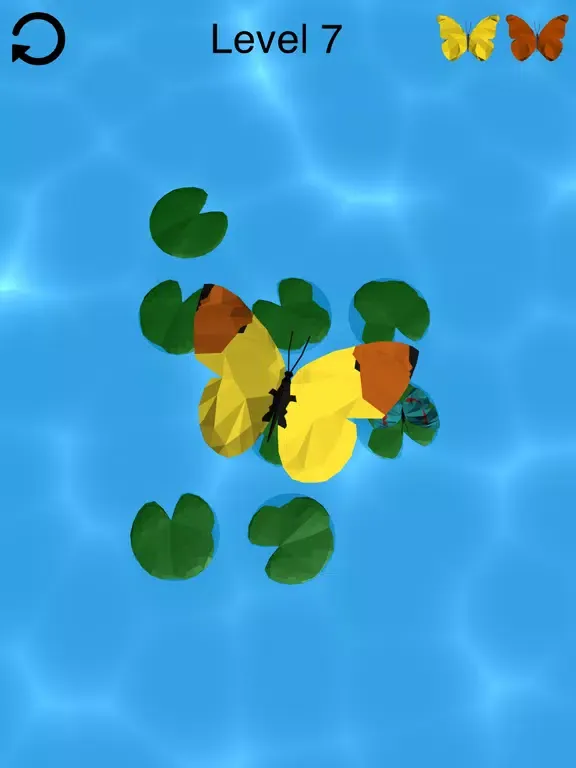 ภาพหน้าจอของ Butterfly Garden 3D iPad 