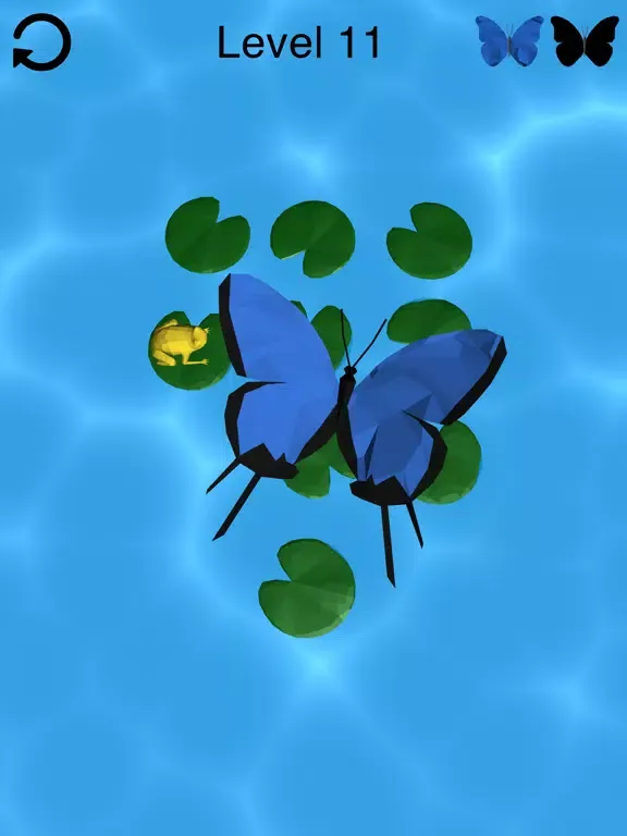 ภาพหน้าจอของ Butterfly Garden 3D iPad 