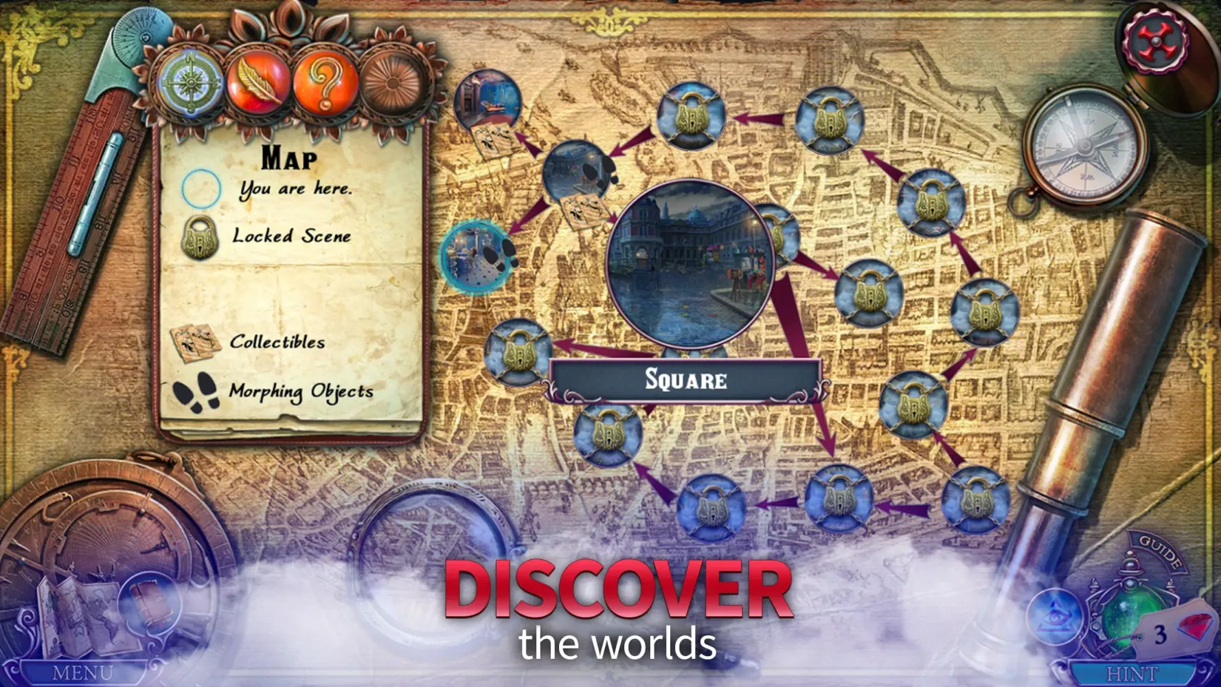 Dark City: Paris F2P Adventure應用截圖
