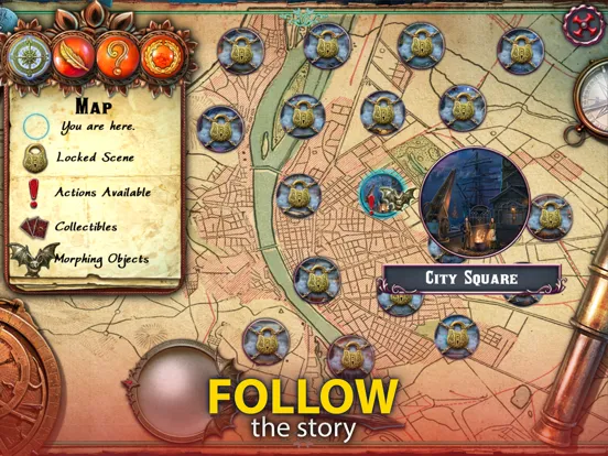 Dark City: Budapest iPad  سکرین شاٹس