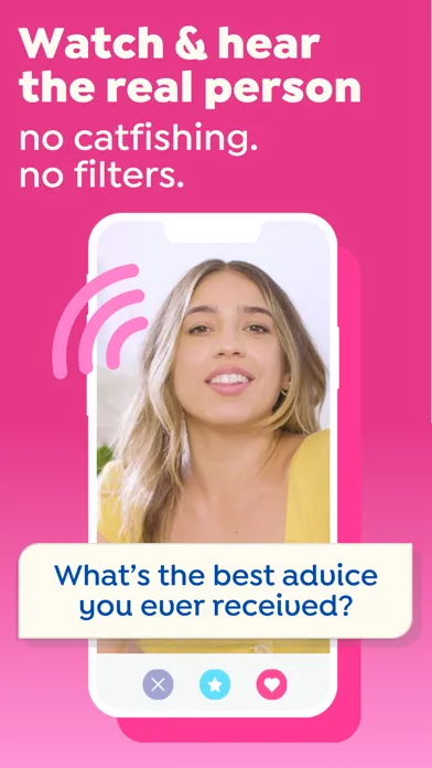 Capturas de tela do Fast-Forward Dating App (FFWD)