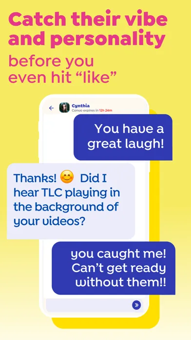 Capturas de tela do Fast-Forward Dating App (FFWD)