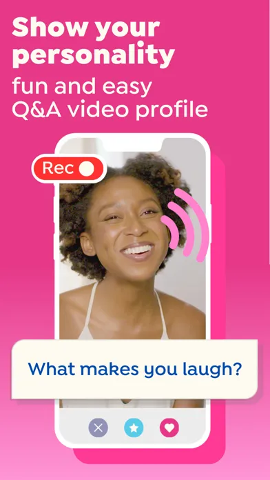 Capturas de tela do Fast-Forward Dating App (FFWD)