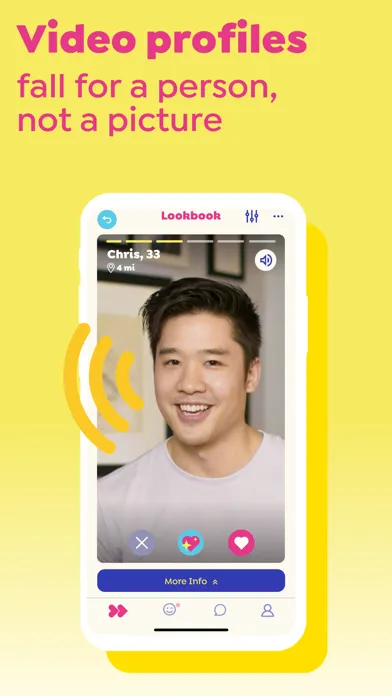 Capturas de tela do Fast-Forward Dating App (FFWD)