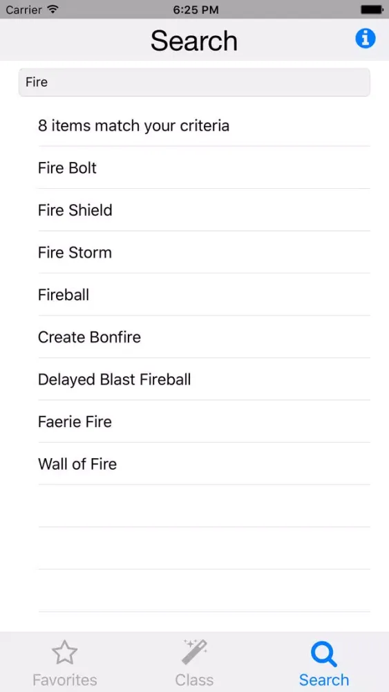 Spell Book (D&D 5e)应用截图