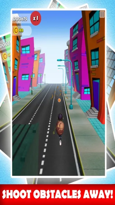 Screenshot di Turtle Superhero 3D Runner