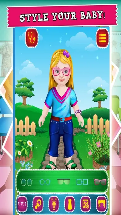Captures d'écran de Dolly Playtime Baby Doctor