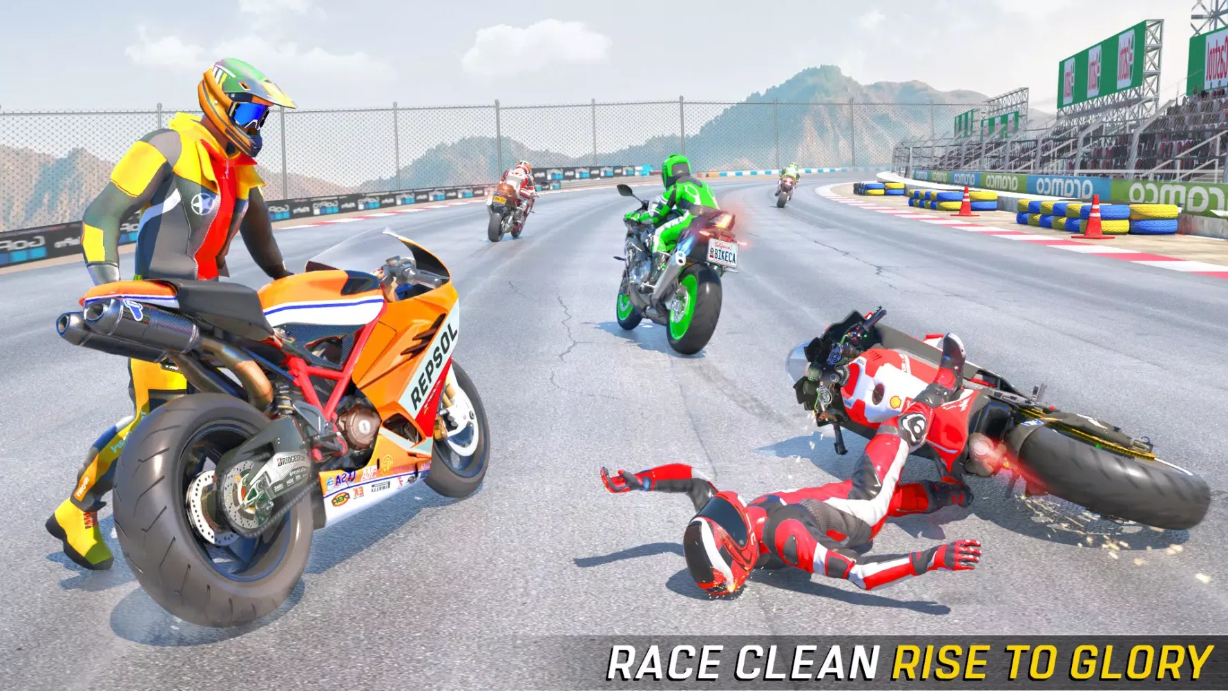 Capturas de pantalla de Moto Bike Racing: GT Bike Game