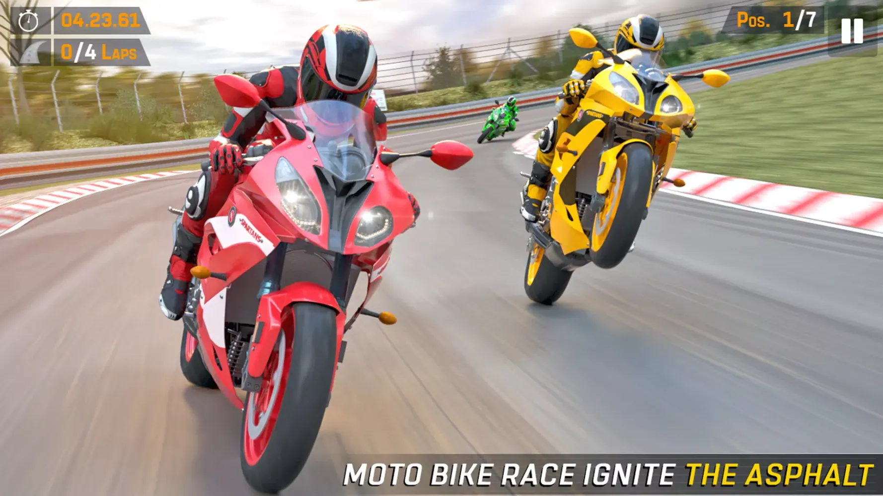 Capturas de pantalla de Moto Bike Racing: GT Bike Game