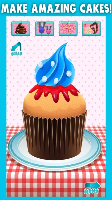 Cupcake Maker - Cake Bake Off应用截图