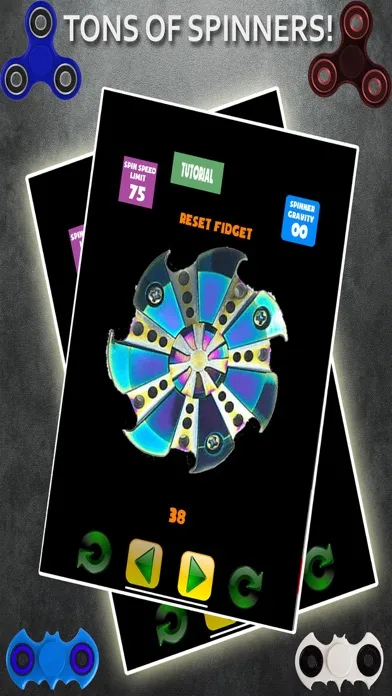 Super Fidget Spinner Toy Game Screenshots