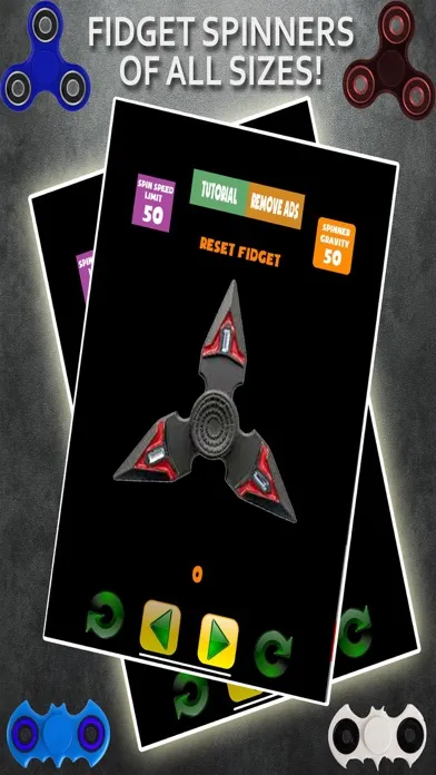 Super Fidget Spinner Toy Game Screenshots