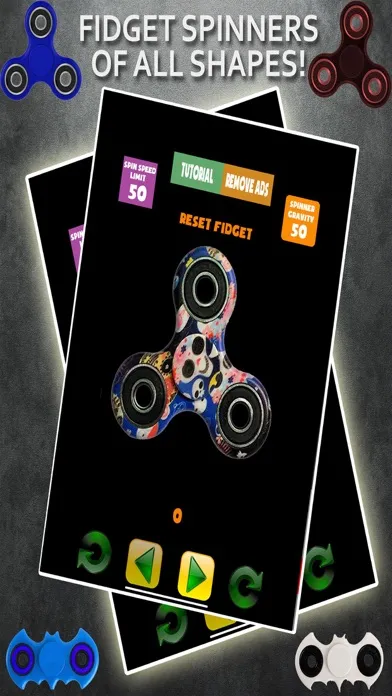 Super Fidget Spinner Toy Game Screenshots