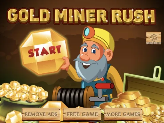 Capturas de pantalla de Gold Rush Digger Prize Miner iPad 