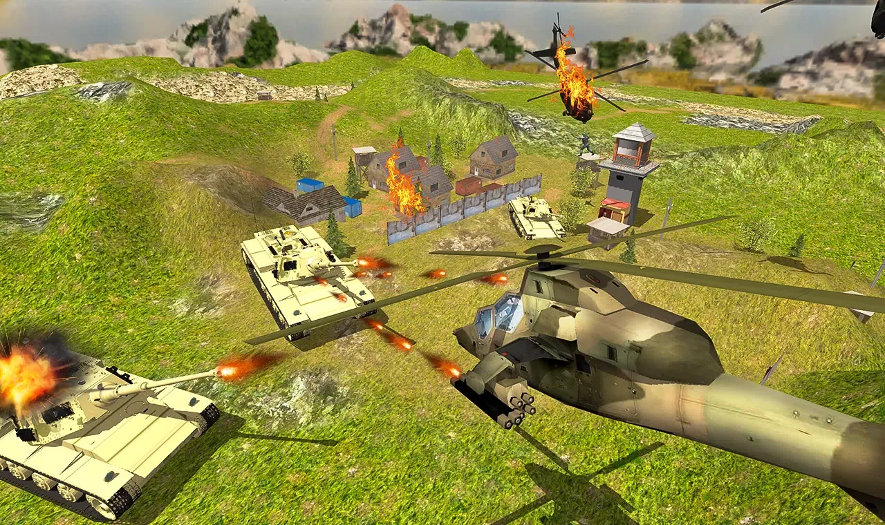 Helicopter Strike Gunship War Screenshots
