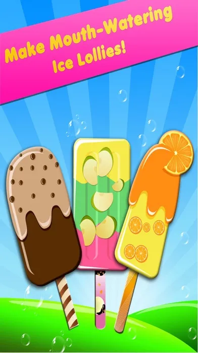 Ice Lolly Popsicle Maker Game應用截圖