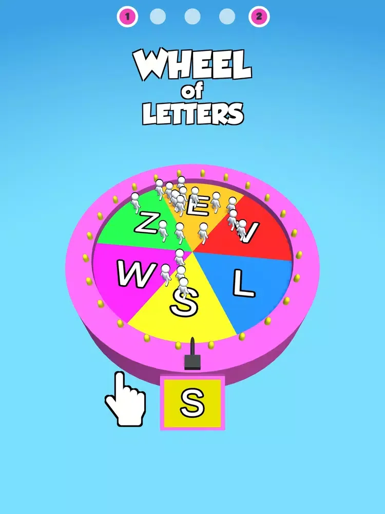 Screenshot di Wheel of Letters iPad 