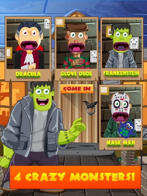 Monster Dentist Spooky Doctors iPad  Screenshots