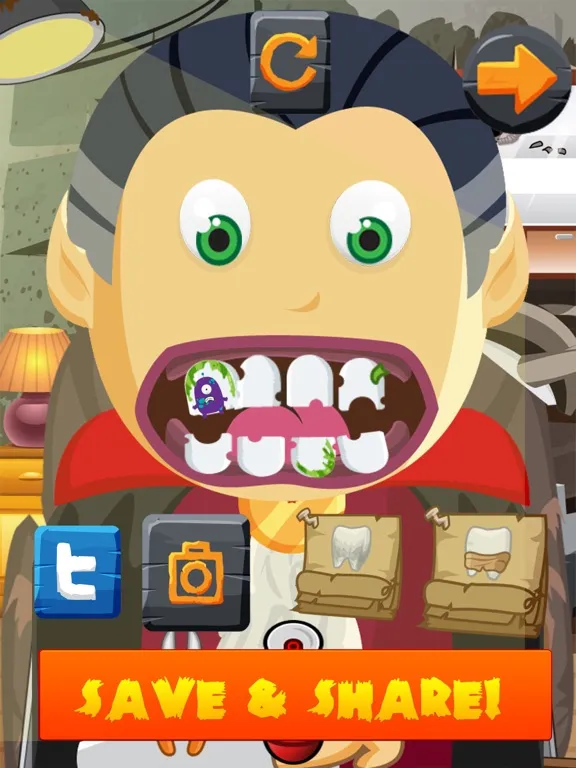 Monster Dentist Spooky Doctors iPad  Screenshots