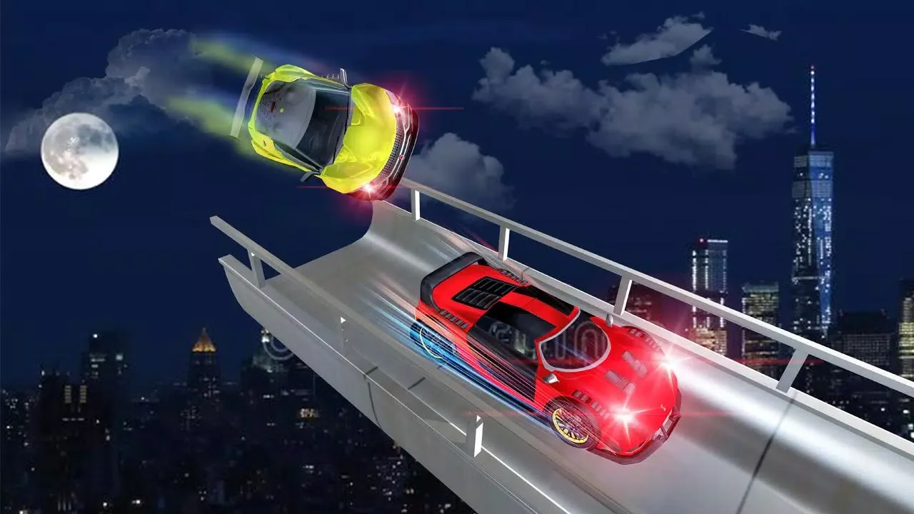 Mega Ramp Impossible Car Stunt Ekran Görüntüleri