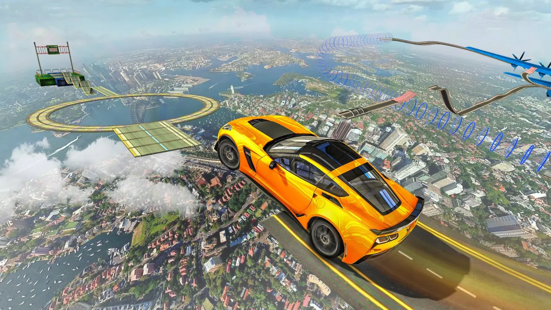 Mega Ramp Impossible Car Stunt Ekran Görüntüleri