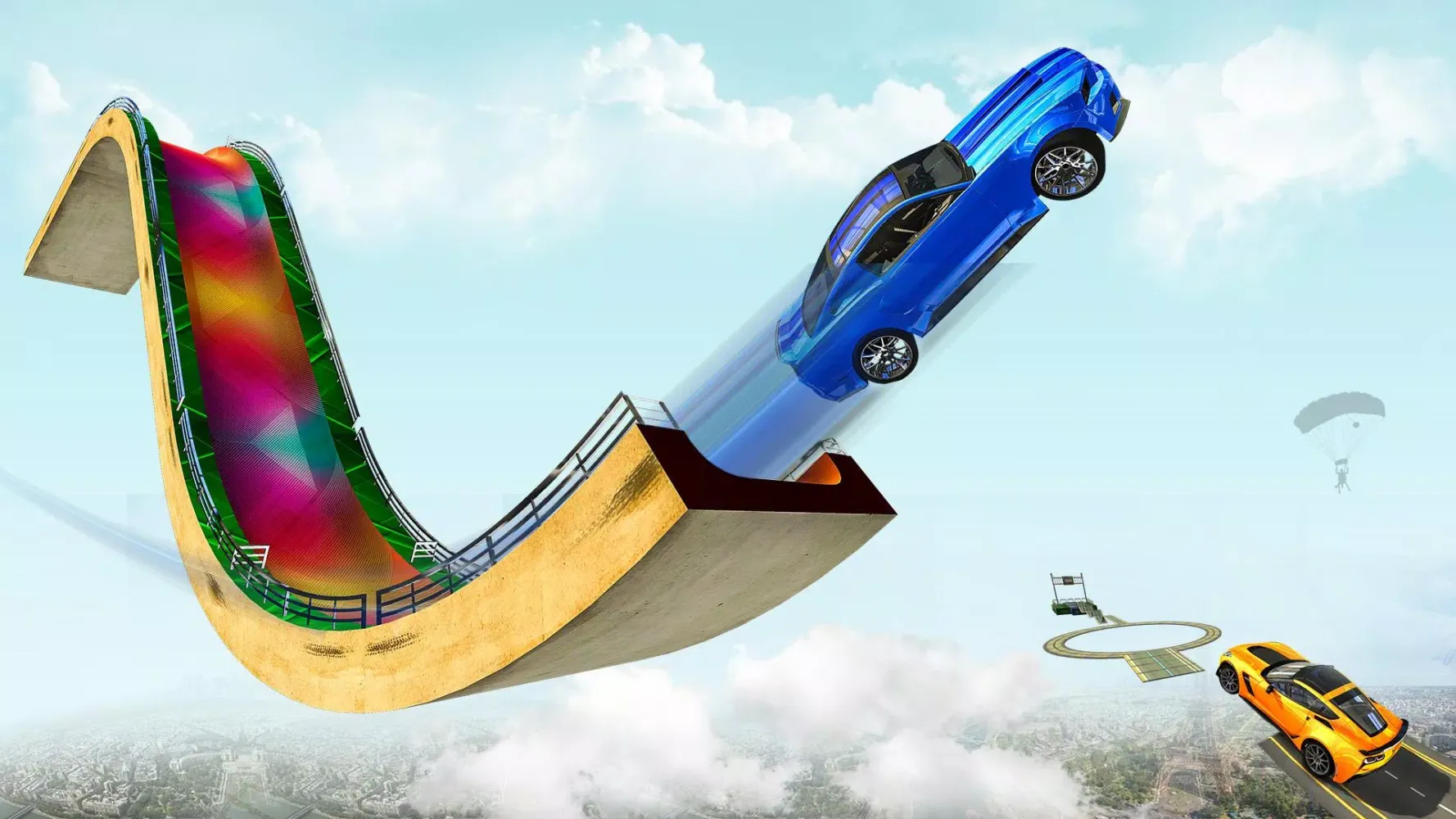 Mega Ramp Impossible Car Stunt Ekran Görüntüleri