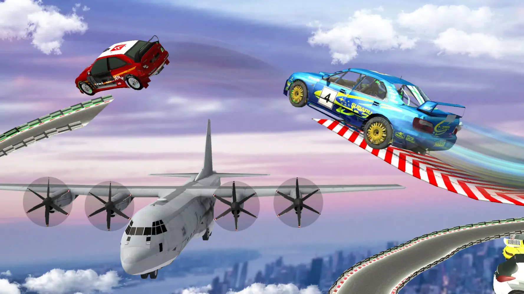 Mega Ramp Impossible Car Stunt Ekran Görüntüleri