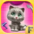 Pet Kitty Care Wash & Dressup
