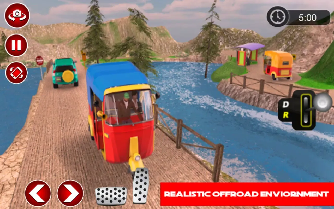Capturas de pantalla de Offroad Auto TukTuk Rickshaw3D