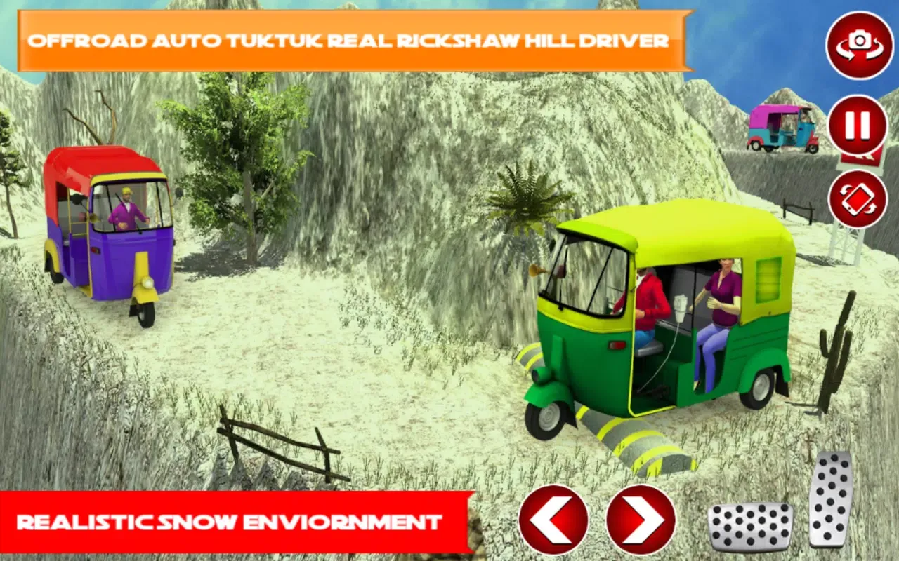 Capturas de pantalla de Offroad Auto TukTuk Rickshaw3D