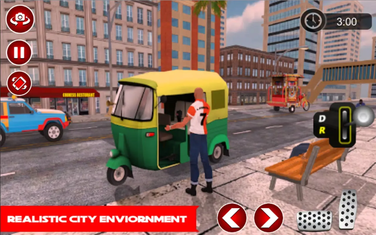 Capturas de pantalla de Offroad Auto TukTuk Rickshaw3D