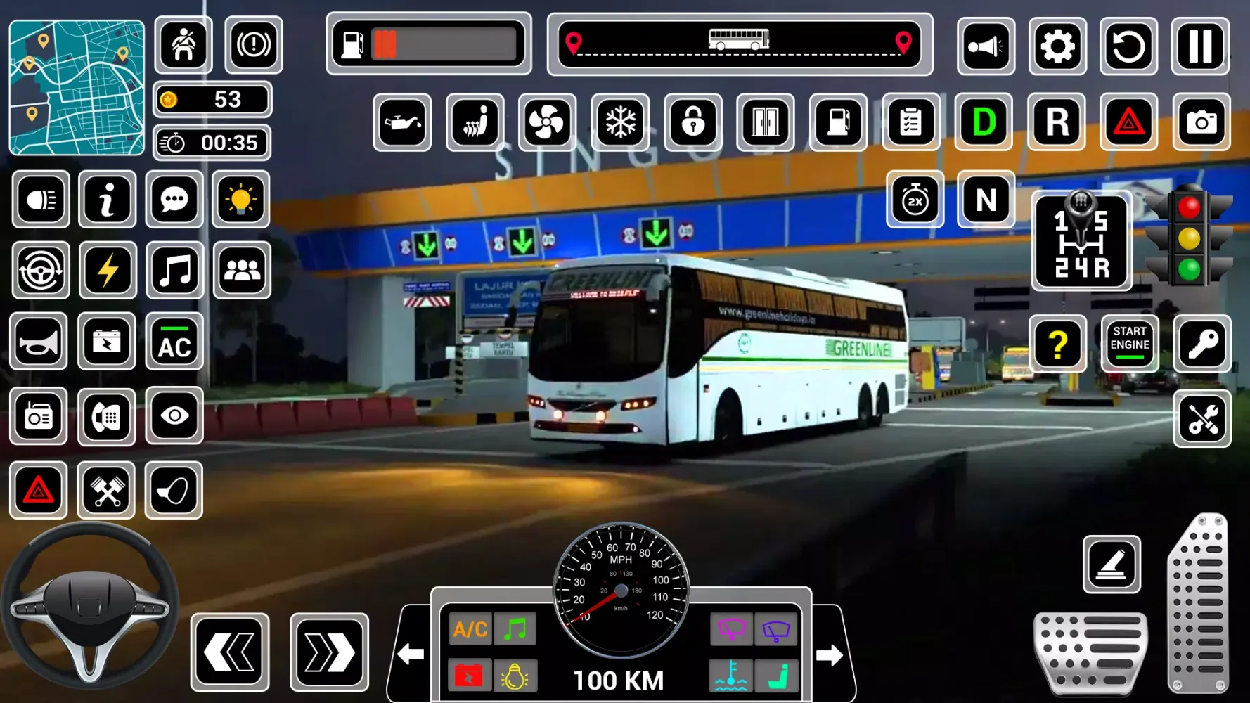 Bus Simulator game:OffRoad Bus Screenshots