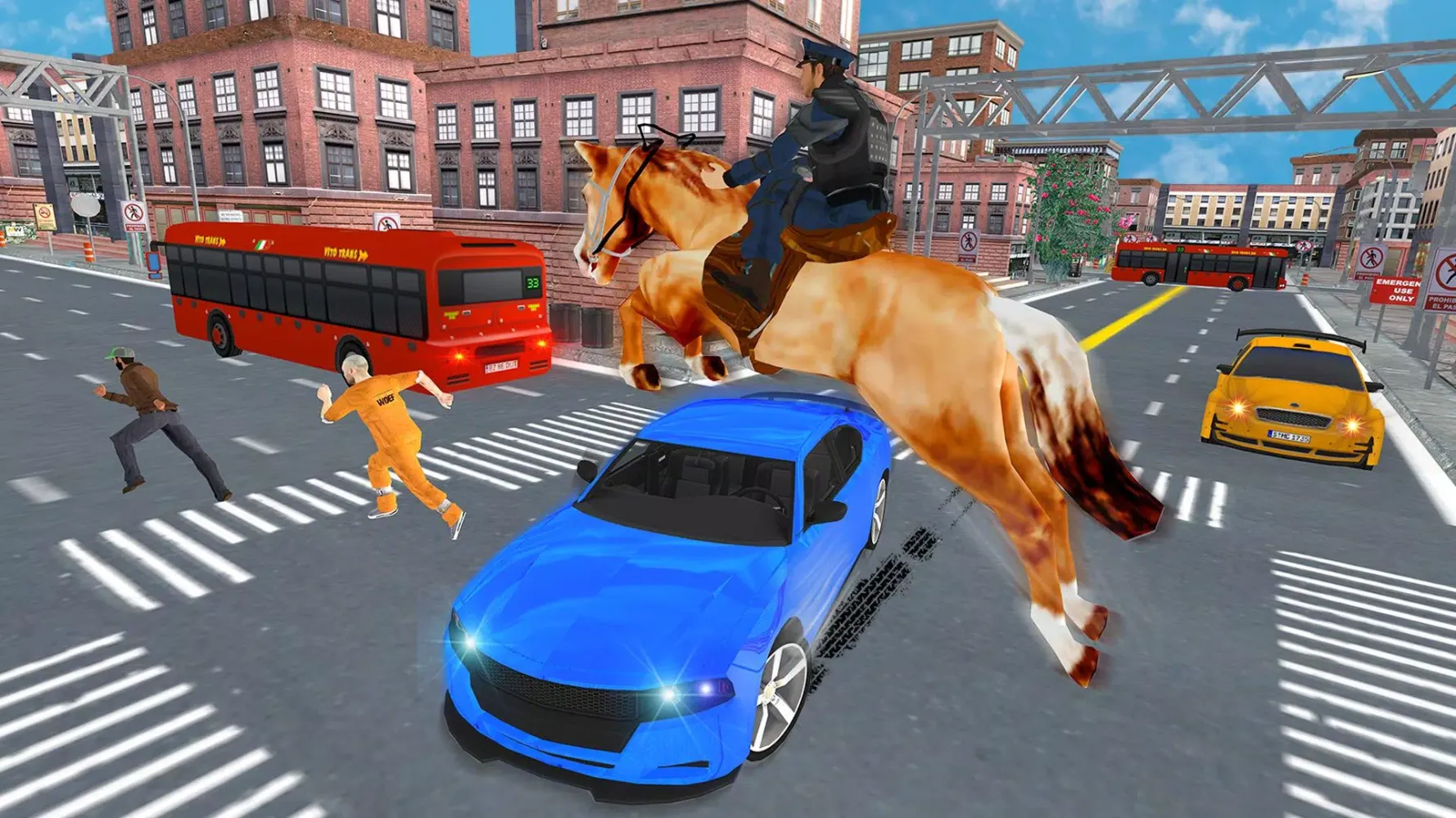 US Police Horse Criminal Chase Screenshots