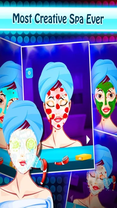 Princess Prom Girls Spa Game Screenshots