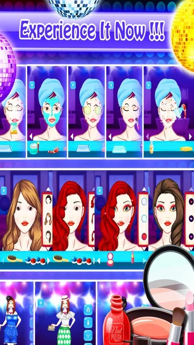 Princess Prom Girls Spa Game Screenshots