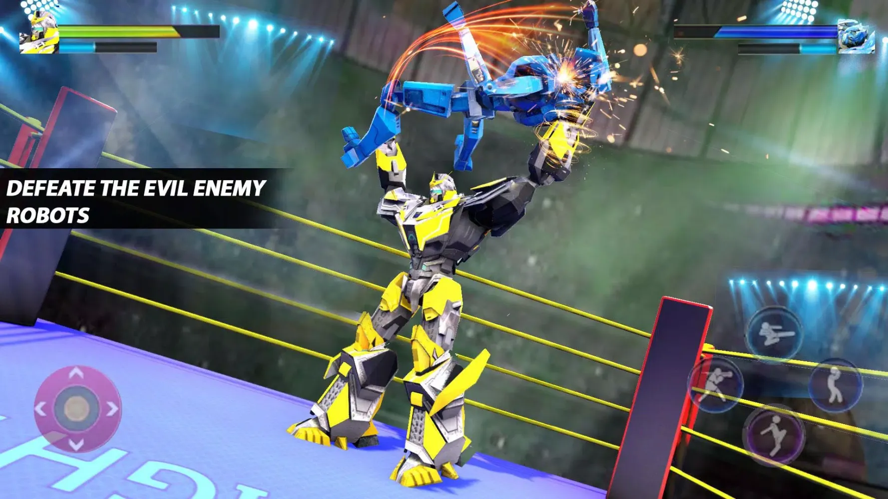 Robot Ring Fighting: Wrestling應用截圖
