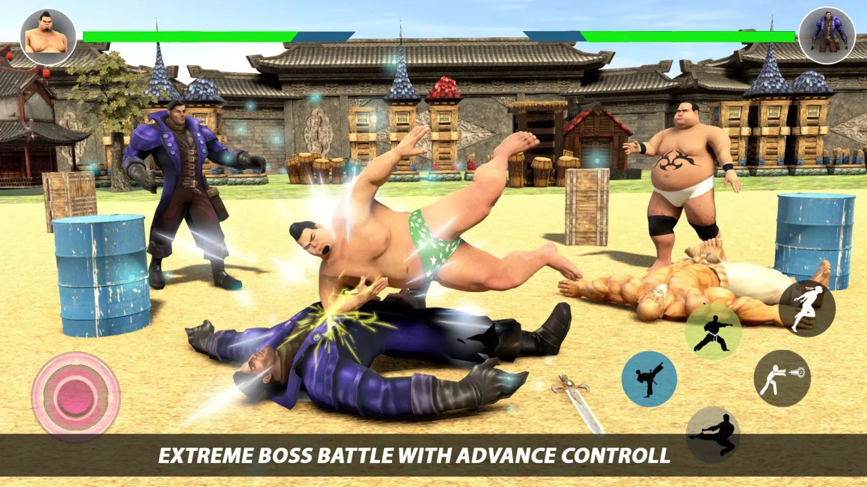 Sumo Wrestling 2020 Live Fight Screenshots